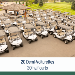 20 Demi-voiturettes