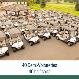 40 Demi-voiturettes