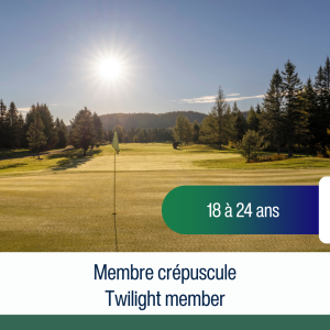 Membre Crépuscule 2026 - 18 à 24 ans